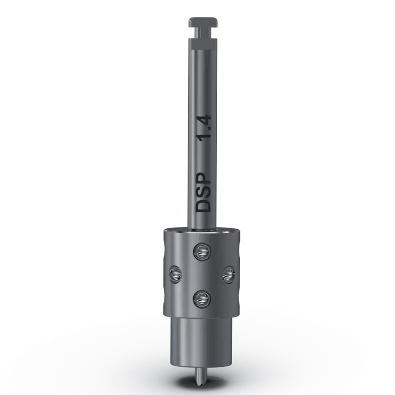 Saca Fuso — HE 3,3 mm; parafuso 1,8 mm