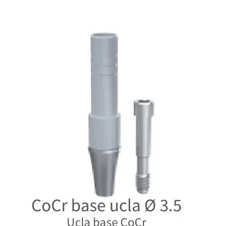 Base UCLA CoCr Ø3,5 mm, altura 3,5 mm (75.3513)