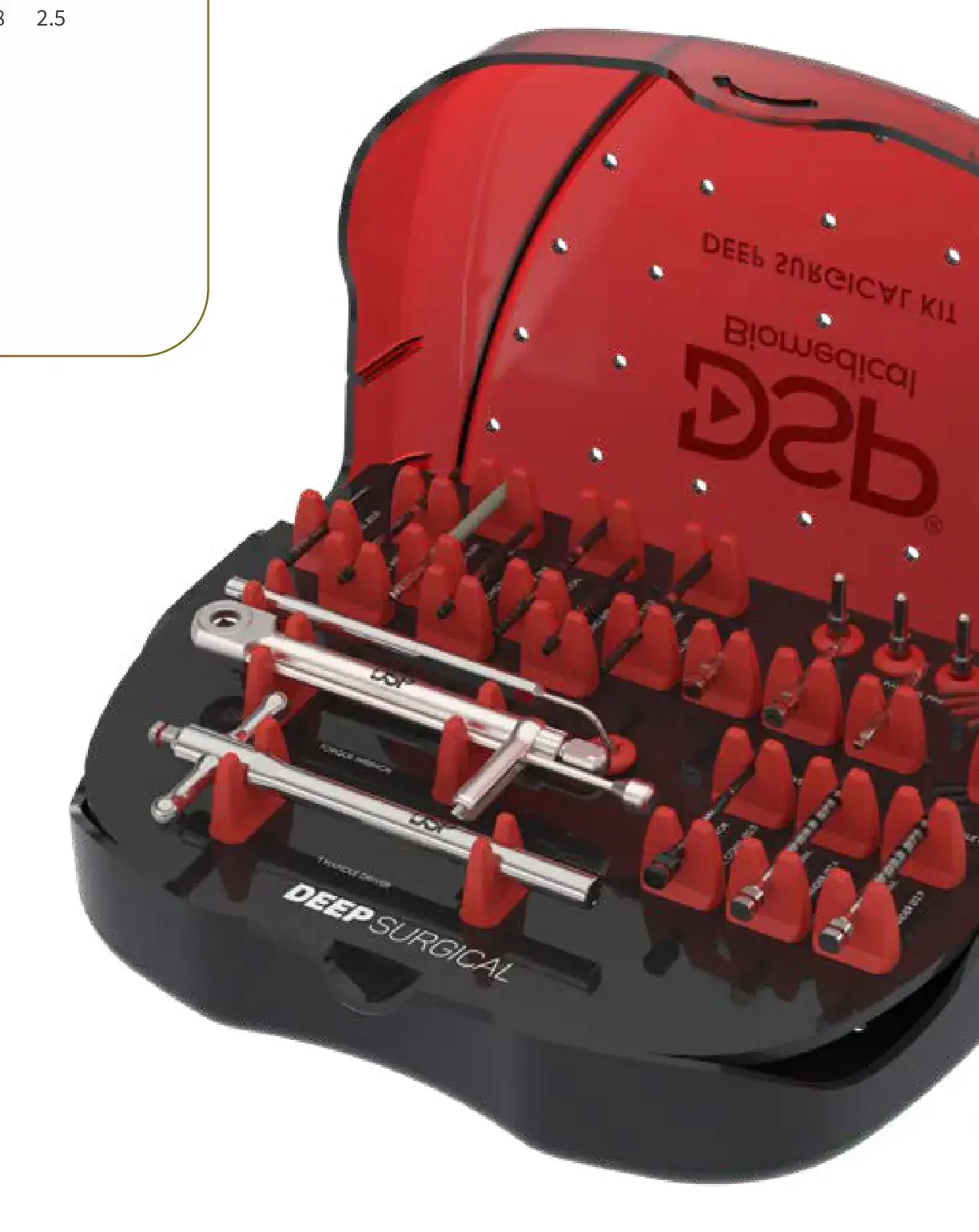 Kit cirúrgico DEEP (23.0001)