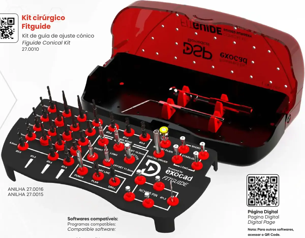 Kit cirúrgico Fitguide cônico (27.0010)