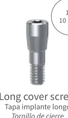 Parafuso longo de cobertura (71.4001L)
