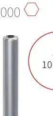 Parafuso de trabalho HE (3.4050)