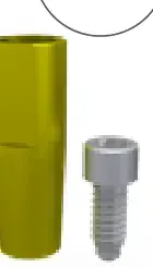 Scanbody de titânio Mini FlexCone, extraoral (77.3092TE)