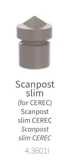 Scanpost standard para CEREC (4.4601I)