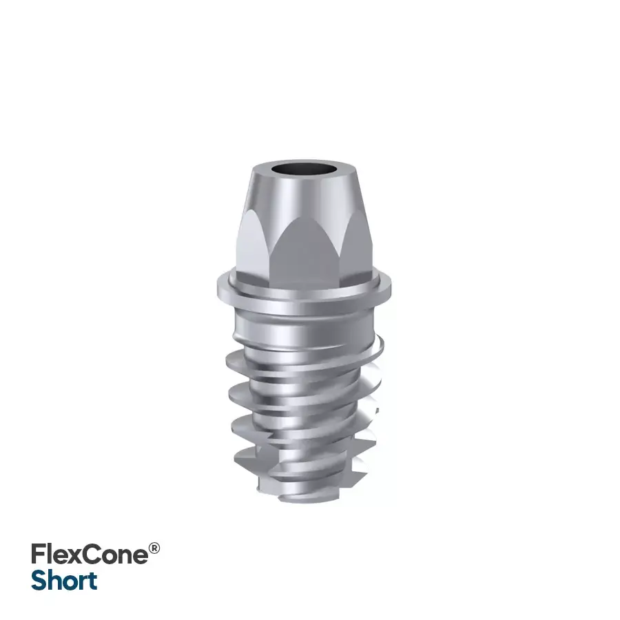 Implante FlexCone Short Ø 5,0 mm × 6,0 mm