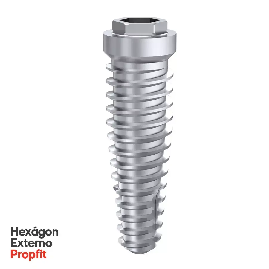 Implante HE Propfit Ø 3,8 mm × 10 mm