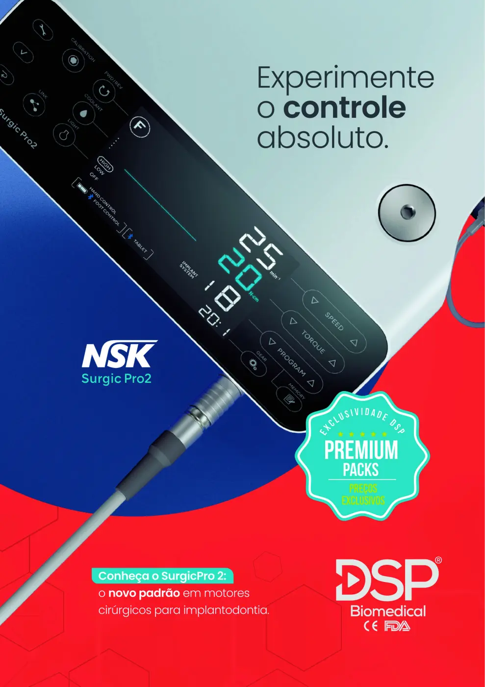 Capa: NSK Surgic Pro2